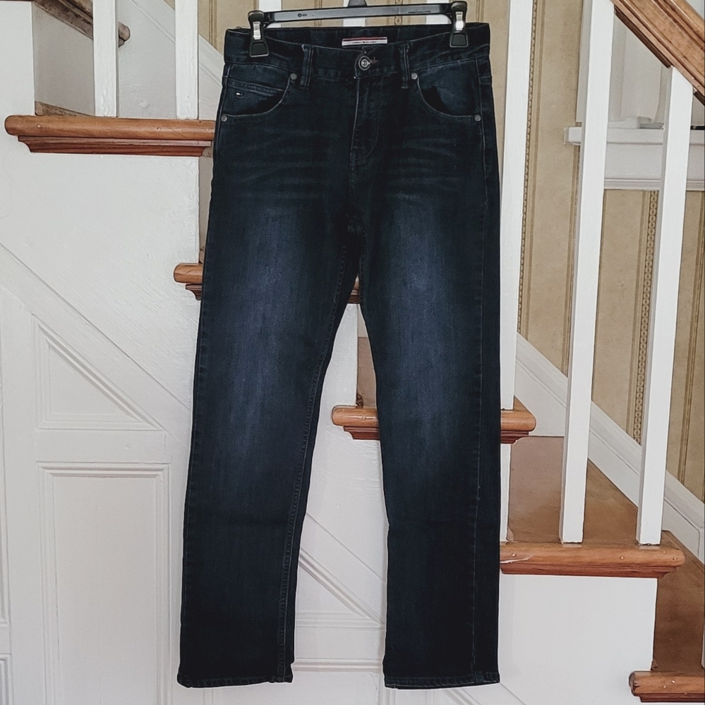 TOMMY HILFIGER Straight Blue Jeans Size 14